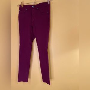 Guess Maroon/Wine Red Jeggings